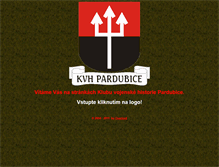 Tablet Screenshot of kvhpardubice.com